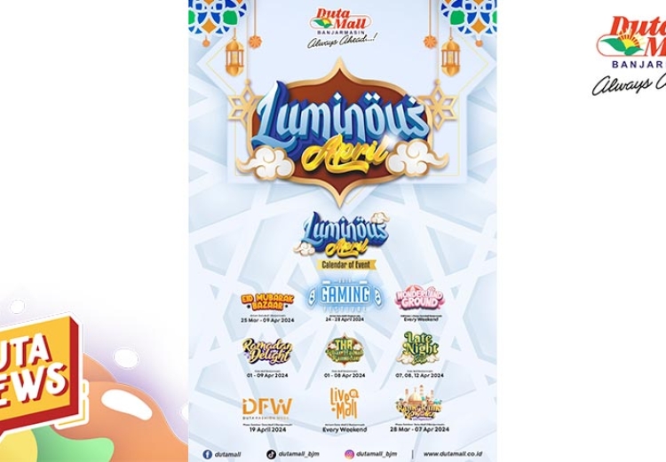 Calendar of Event Duta Mall Banjarmasin Bulan April 2024